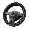 thumbnail image 2 of Uemuo Not All Who Wander Are Lost Hiking Printed Car Elastic Steering Wheel Cover - Universal Car Accessory for Diverse Cars Anti-Slip, and Comfortable- 15", 2 of 8