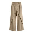 thumbnail image 5 of Endives Women Linen Pant Dress Pants Summer Business Casual Outfits Baggy Pant Wide Leg Pant With Pockets 2026 Beach Vacation, 5 of 5