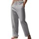 thumbnail image 1 of Pantalones de lino de cintura alta para hombre: pierna recta, cordón, primavera-otoño, mezcla de lino (S-XXXL), comodidad informal para la playa, 1 of 8