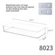 thumbnail image 1 of Caja de almacenamiento de Control remoto para aire acondicionado de TV, acrílico transparente, mueble de baño montado en la pared, estante para espejo, mesita de noche, 1 of 5