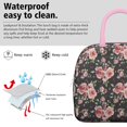 thumbnail image 3 of Lunch Bag Lunch Box for Women Reusable Insulated Lunch Cooler Bags,Large Capacity for Work Travel Picnic,Water-Resistant Pioneer Colorful Floral Lunch Tote Bag Gifts for Woman Mom Pink, 3 of 6