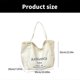 thumbnail image 3 of All-matching Underarm Bag for Women Korean Styles Handbag Commuting Bag Canvas Armpit Bag Large Capacity Shoulder Bag, 3 of 4