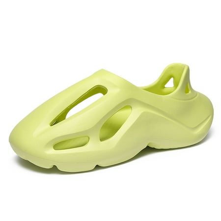 

Unisex-Adult Classic Sandals Soft Thick Sole Outdoor Sandals for Daily Wear 36 Green