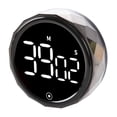 thumbnail image 2 of Temporizador de cocina,Temporizador de cocina digital Temporizador de cuenta regresiva,Reloj temporizador de cocción ajustable con volumen y pantalla LED,Ducha Baño Estudio Contadores, 2 of 9