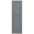 thumbnail image 6 of Ekena Millwork 12"W x 69"H True Fit PVC Two Equal Raised Panel Shutters, Ocean Swell (Per Pair - Hardware Not Included), 6 of 10
