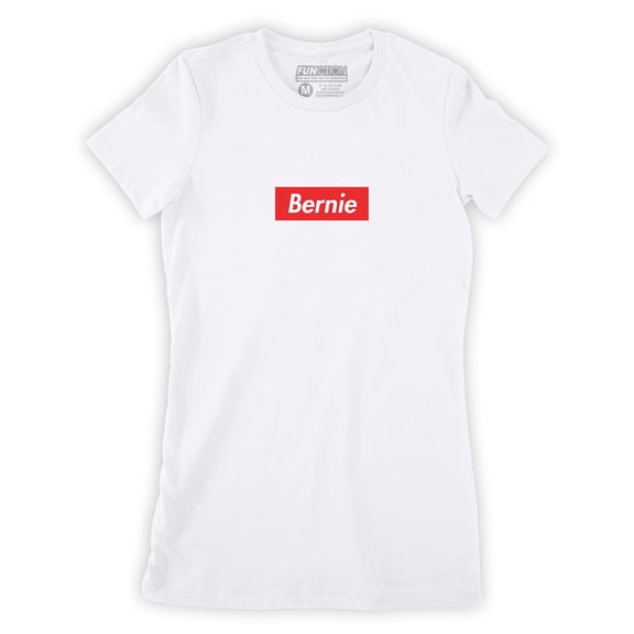 Function - Bernie Sanders Box Logo Fashion T-Shirt