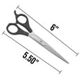 thumbnail image 5 of Professional Hair Cutting Scissors, 6"Stainless Steel Styling Shears,Barber Scissors,Hair Trimming Scissors, 5 of 5