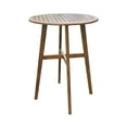 thumbnail image 1 of Pemberly Row Contemporary Contemporary 42-inch Outdoor Bar-Height Bistro Table, 1 of 2