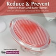 Exfoliating Body Scrub Razor Bump Brush + Ingrown Hairs Treatment