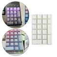thumbnail image 3 of enqiretly Mechanical Keyboard Numeric Keycaps Layout Dustproof Waterproof Office 21Key for OEM White, 3 of 5