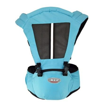 Pink Princess Carrier AngelCity Multifunctional Baby Hip Seat Toddler Front Hold Shoulder Sling Seat Carrier Waist Stool Walkers ()