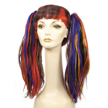 Twin B Multicolor Wig