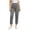 #03 Gray 【Mix, Match & Rotate: Stock Up on Daily Colors】, variant on Women's Soft Blend Stretchy Yoga Pants, Mid Elastic Waist Slim Fit, Pockets, Casual Lounge Athletic Gym Fitness, Trousers for Women | UKHCCC,Army Green L