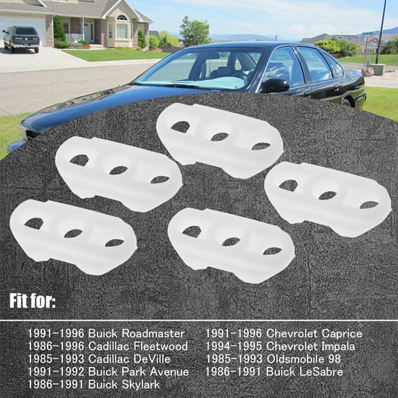 Set of 20 Car Window Regulator Rail Clips Fit for 1986-1991 Buick LeSabre