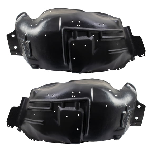 TRQ Inner Fender Liner Set Fits 1987-1997 Ford F-150 FO1246104 FO1247104