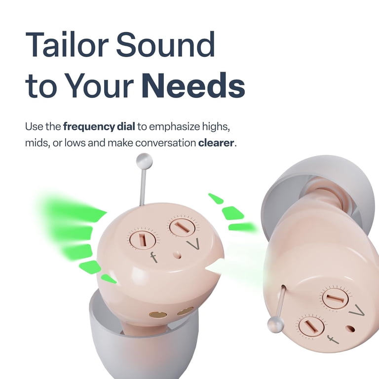 Free Shipping! Audien Hearing Atom One Rechargeable OTC In-the-Ear