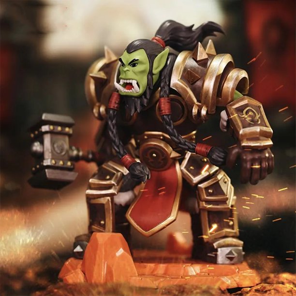 POP MART World of Warcraft Classic Blind Random Box Juguetes Adornos Figura de acción Caja misteriosa Caja Caixa Bolsa de adivinanzas para niños Regalo