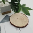 thumbnail image 2 of 12 Uds. Rebanadas de madera Natural, 10, 12cm y 10mm de espesor, rebanadas redondas de madera rústica, 2 of 5