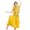 30Yellow75, variant on WERYOUNG Girls Halloween Dance Outfits Sequin Fringe Crop Top Harem Pant With Headscarf Headpiece Kids Stage Performance Sets Comfortable Clothing Sets 9-10 Years