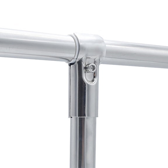 KONTONTY 4Pcs Stainless Steel T Clamp Panel Clamps for Chain Link Fence Pole and Shelf Accessories