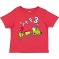 thumbnail image 3 of Inktastic Third Birthday Party Train Boys or Girls Toddler T-Shirt, 3 of 5