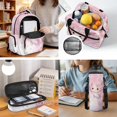 thumbnail image 5 of Bulopur Cherry Blosoom Kids School Bag Set 4 Pcs Breathable Axolotl Kids School Backpack with Lunch Box, Pencil Case and Water Bottle Cover for Young Girls, 5 of 7