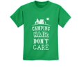 thumbnail image 1 of Tstars Girls Camping Lovers Camping Hair Don't Care Gifts for Girl Camping Shirt Camping Clothing Funny Camping Gift Nature Lovers Gifts Camp Clothes Youth Kids T-Shirt, 1 of 4