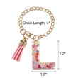 thumbnail image 2 of Letter L Cup Chain, Bag Chain, Key Chain, Cute Decor Accessories (Heart-Shaped), 2 of 6