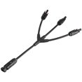 thumbnail image 1 of Un par Y tipo 1 a 3 conectores de rama conector de Cable de Panel Solar forma Y macho hembra M/FFF y F/Mmm Cable de extensión adaptador PV, 1 of 2