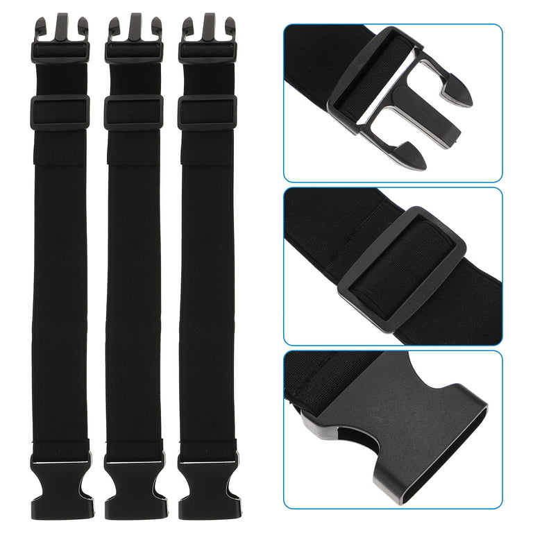 3 Pack Universal Utility Straps and Buckles