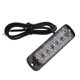 thumbnail image 1 of Lámpara Luz estroboscópica de advertencia de emergencia del vehículo de la barra de luz de flash delgada de 6 LED (rojo) Ehuebsd Nuevos Originales, 1 of 6