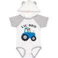thumbnail image 3 of Inktastic Farmer Tractor Little Bro Boys Baby Bodysuit, 3 of 5