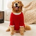 thumbnail image 5 of Simple Dog Clothes for Large Dogs Winter Dog Jacket Coat Fashion Print Big Dog Hoodies Plush Soft Cat Pullovers Pet Hoodies Coat (Orange,8XL), 5 of 7