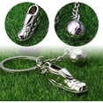 thumbnail image 3 of Personalized Keychain, 6 Pcs Football Keychains for Shoes, Car Keychains, Mini Football Keychains, Metal Keychains for Men and Women, Football Gifts for Coaches, 3 of 5