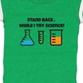 thumbnail image 4 of Inktastic Stand Back, While I Try Science Boys or Girls Baby Bodysuit, 4 of 5
