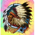 thumbnail image 2 of Mens Big Chief Dreamcatcher Tie Dye Tanktop, XL Eternity, 2 of 4