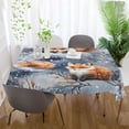 thumbnail image 6 of YAZAOO Square Tablecloth Fox Pattern Pattern Tableclothes, 6 of 9