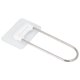 thumbnail image 2 of Perchero para colgar ropa, organizador de perchas de acero inoxidable para el hogar, estante de almacenamiento de pared, uso práctico, 2 of 12