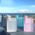 thumbnail image 2 of Botella de agua plana para deportes Camping Gimnasio Fitness Deportes al aire libre B Afortunado Sencillez, 2 of 5