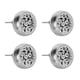 thumbnail image 2 of Pendientes difusores de aceites esenciales ANGGREK de Acero inoxidable para mujer 2 pares, 2 of 8