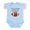 Sky Blue, variant on CafePress - I Love Watching Football With My Mommy Body Suit - Baby Light Bodysuit, Size Newborn - 24 Months