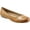 Tan/Luggage Soft Dull Leather, variant on Women's SoftWalk Napa Flat