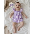 thumbnail image 3 of AceBaby Infant Baby Girl Summer Daisy 3Pcs Outfits for 0-18M,95% Cotton, 3 of 9