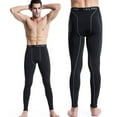 thumbnail image 3 of Fysho Men Gym Sport Pants Compression Training Running Base Layer Athletic Tights, 3 of 7