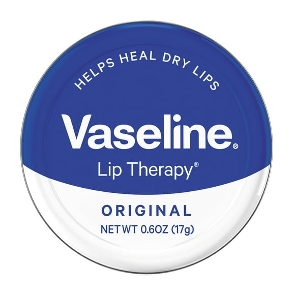 Vaseline Lip Therapy Lip Balm Tin Original 0.6 oz