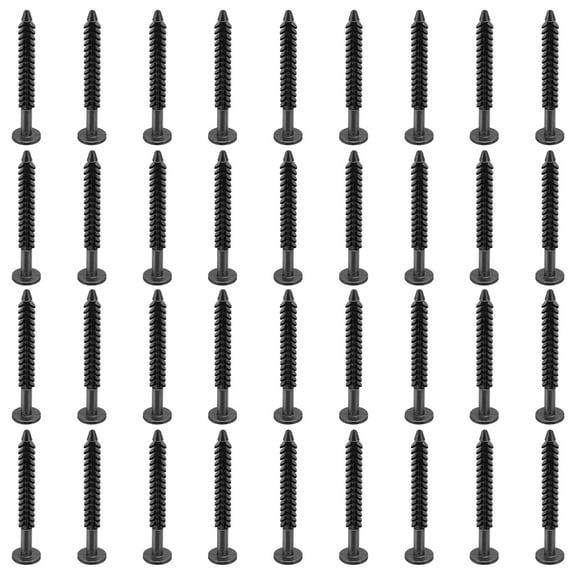 36Pcs Window Shutter Anchors Fasteners Replacement Shutter Spikes Anchors