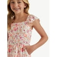 thumbnail image 3 of Justice Girls Floral Print Dress, Sizes XS - XLP, 3 of 6