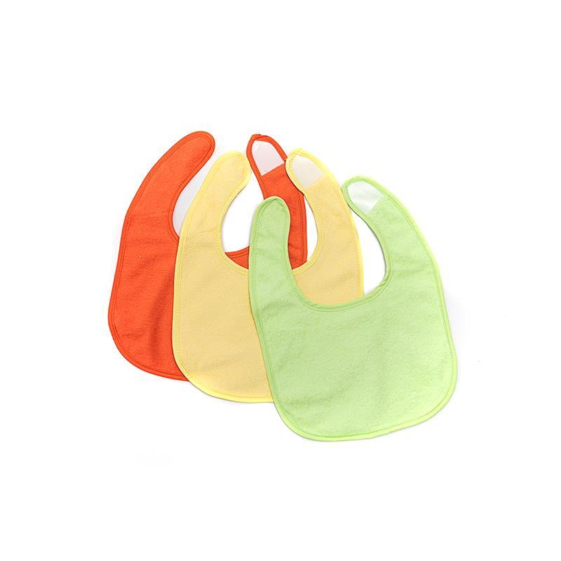 Primo Passi Stay Dry Cotton Baby Bib - 10Pk - Neutral