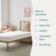 Lucid Refresh Full Tight Top 8 Medium Firm Memory Foam Mattress with Gel Infusion and Ventilation