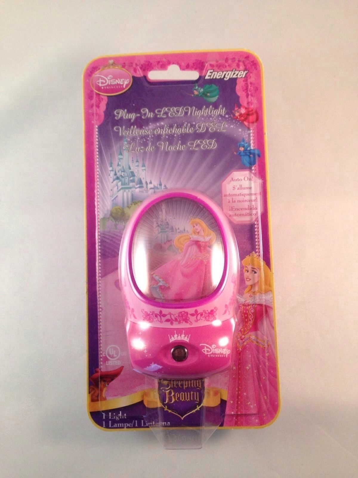 Energizer Disney Princess Auto On LED Night Light 3D Effect